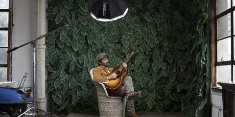 Behind the scenes using the FJ200 and 24" Deep Umbrella