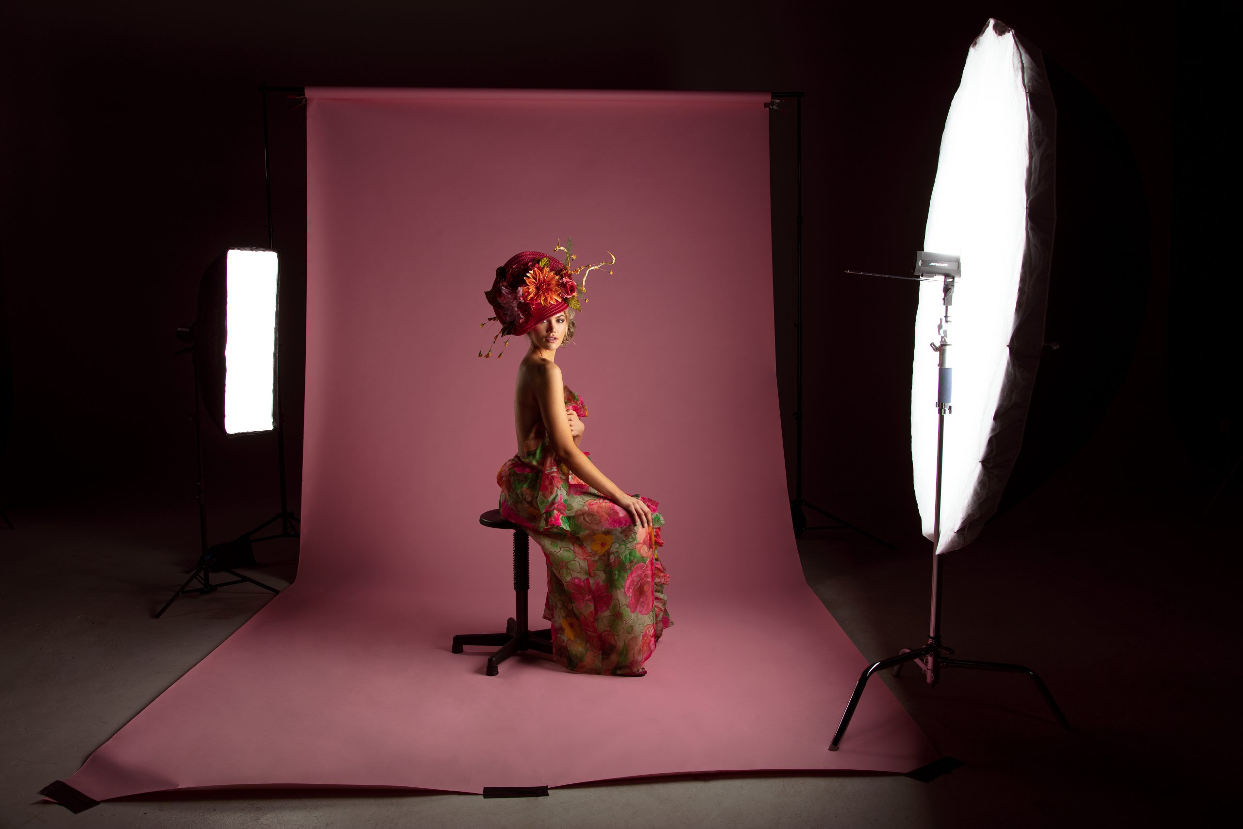 Fun studio shoot with @jensblogstyle using @westcottlighting