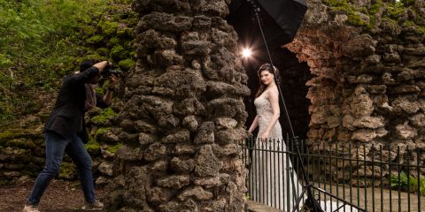 Behind the Scenes of Bridal Portraits