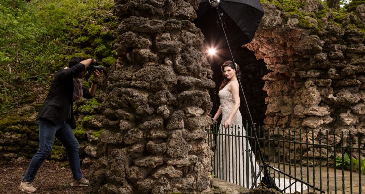 Behind the Scenes of Bridal Portraits