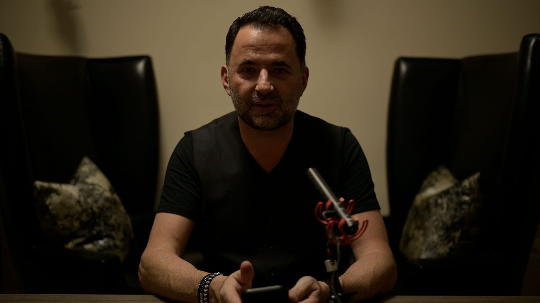 Before-Ambient-Light-Only Without video lighting, ambient room light can make your video look dim and unprofessional.