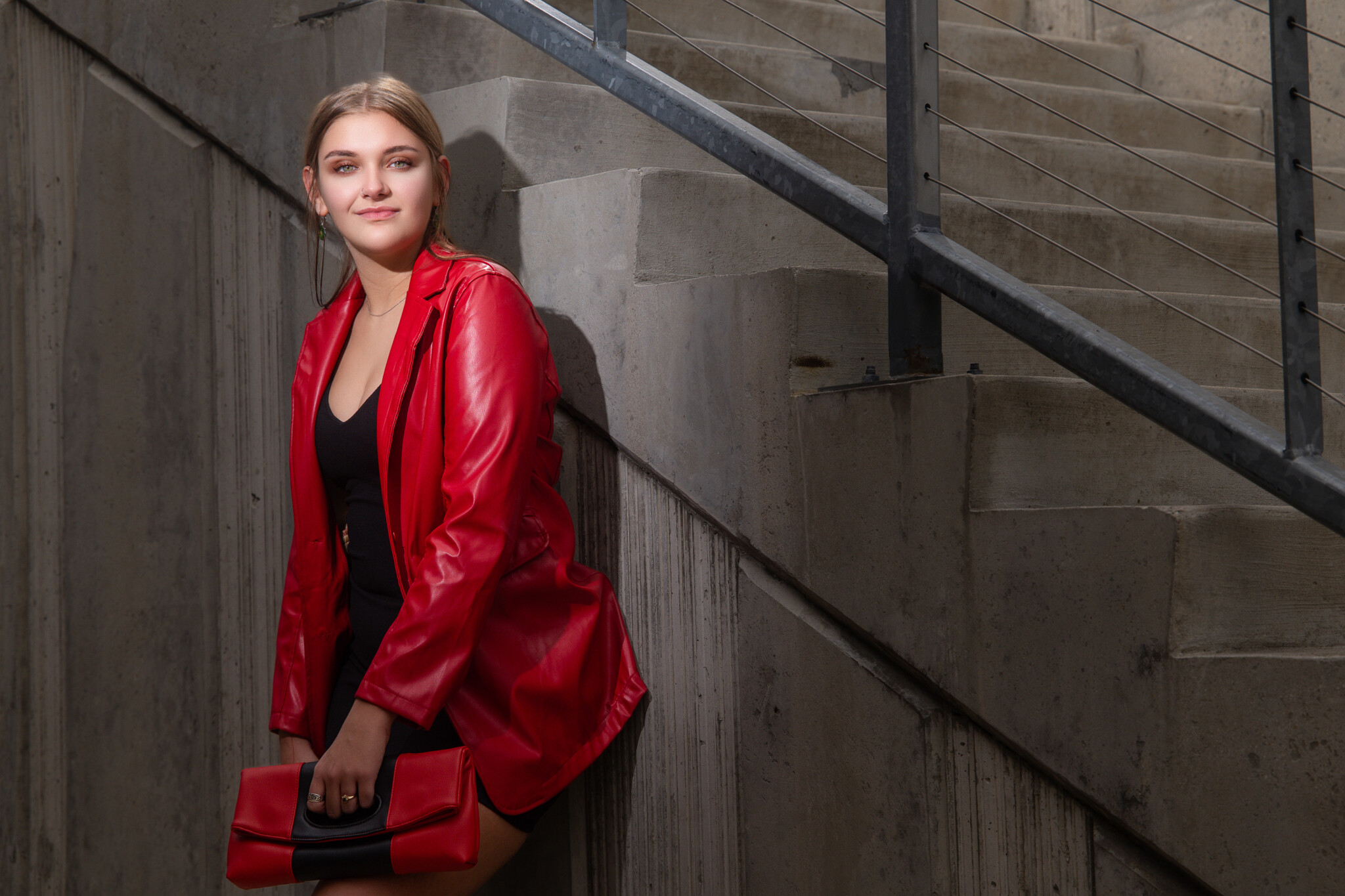 Image using FJ80-SE speedlight with barn door attachment