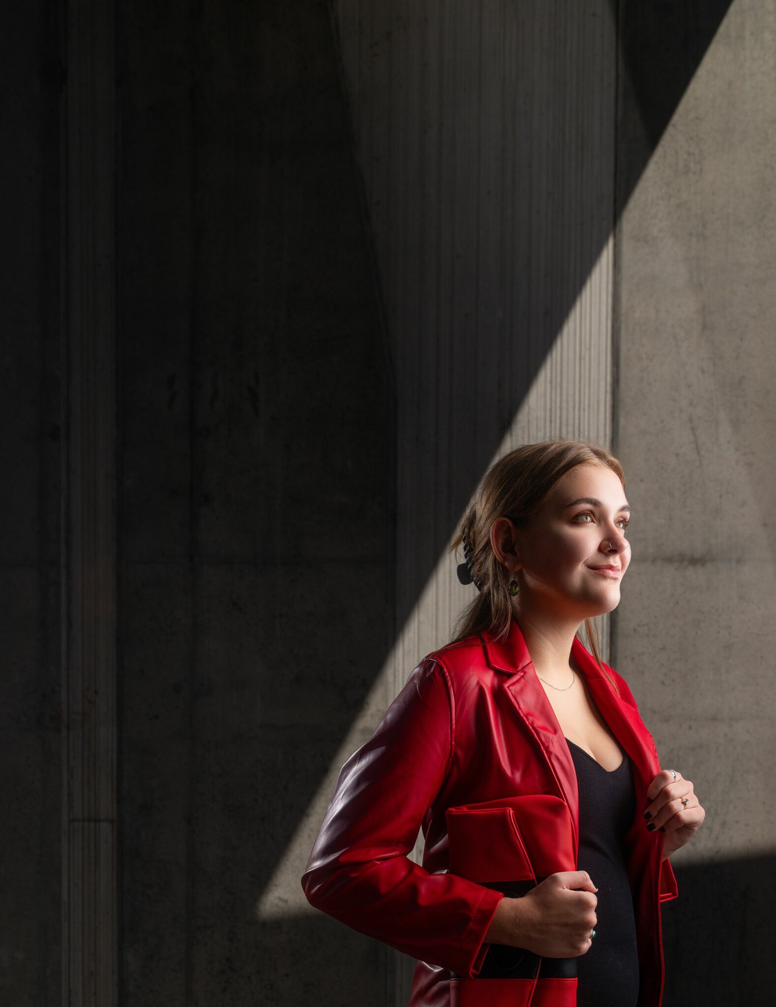 Image using a combo of natural light and FJ200 flash