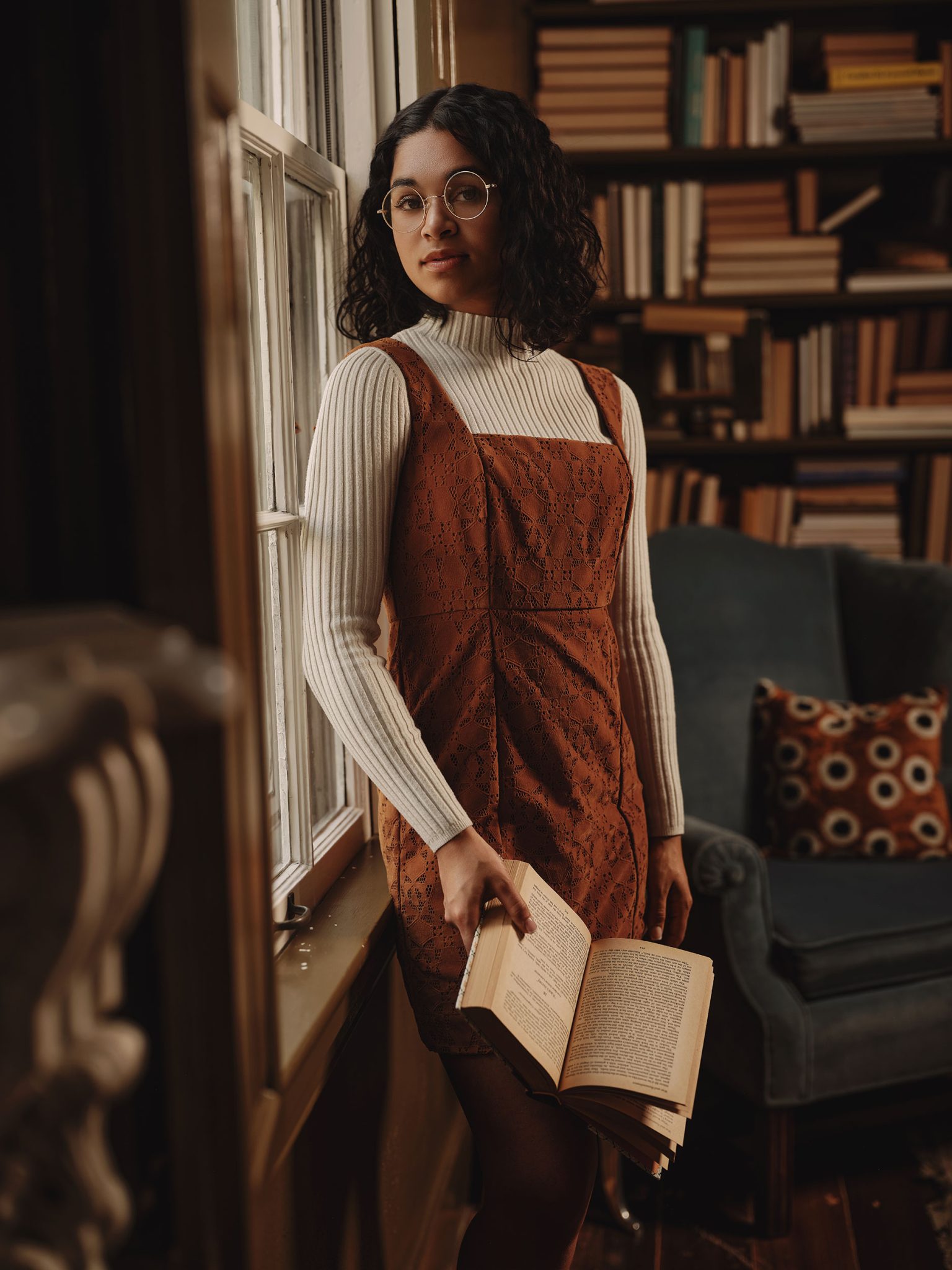 Final Image with Window Light and FJ400ii Final image using the FJ400 II off-camera flash to enhance natural window light