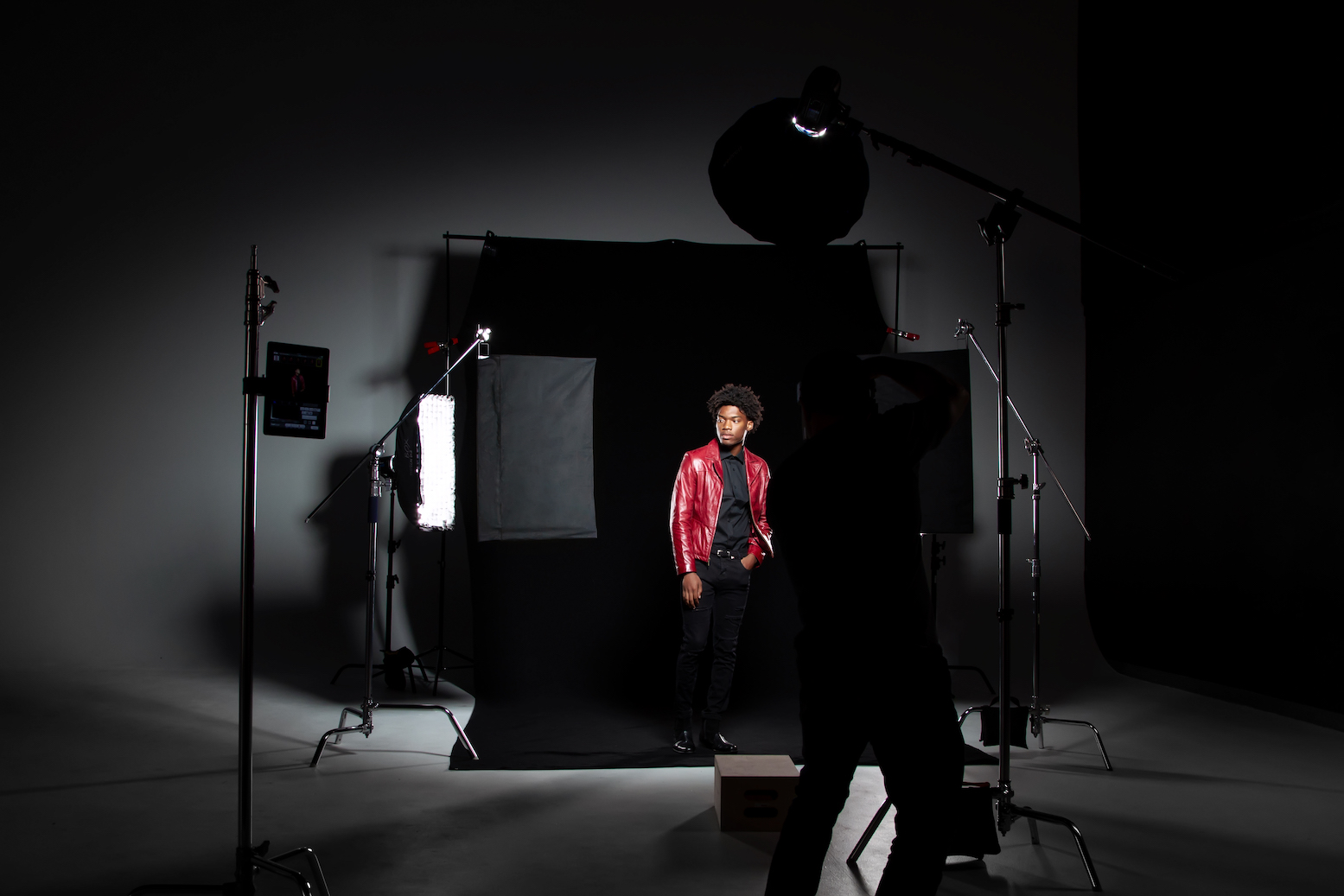 fashion photography studio lighting setup