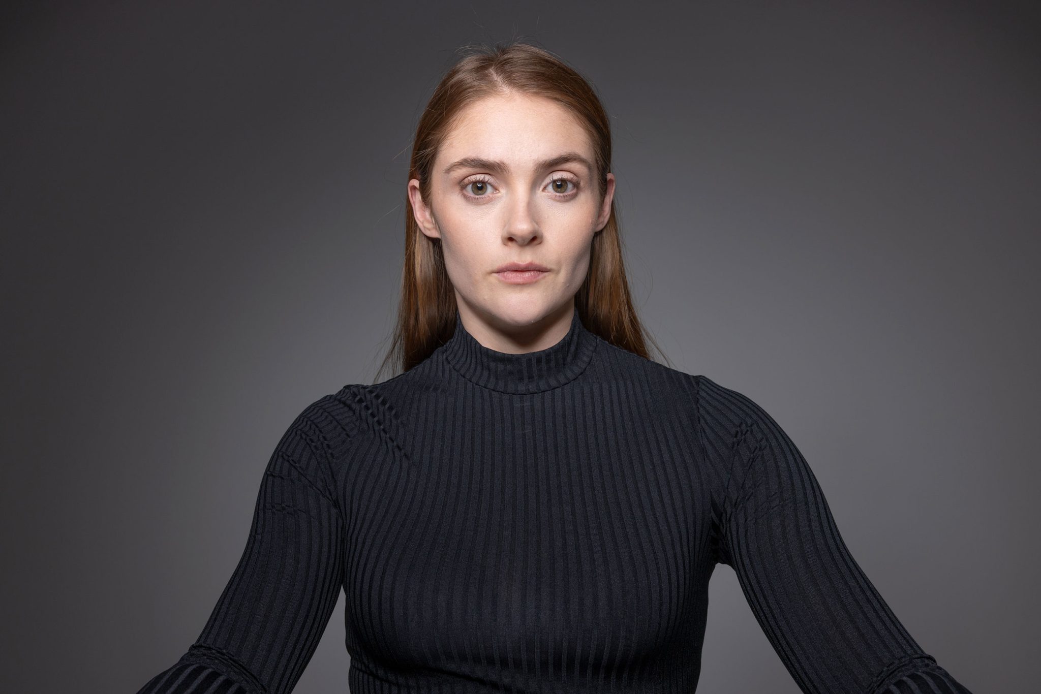 7 Feet From Background: Creates a darker, moodier backdrop tone in portrait lighting