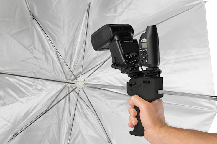 Umbrella Receptacle on a ProGrip Handle