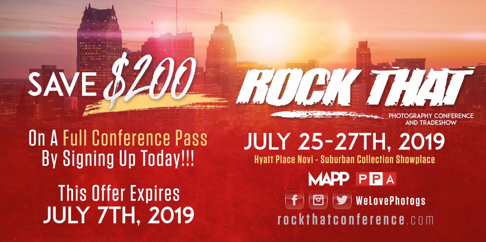 ROCK THAT PHOTOGRAPHY CONFERENCE