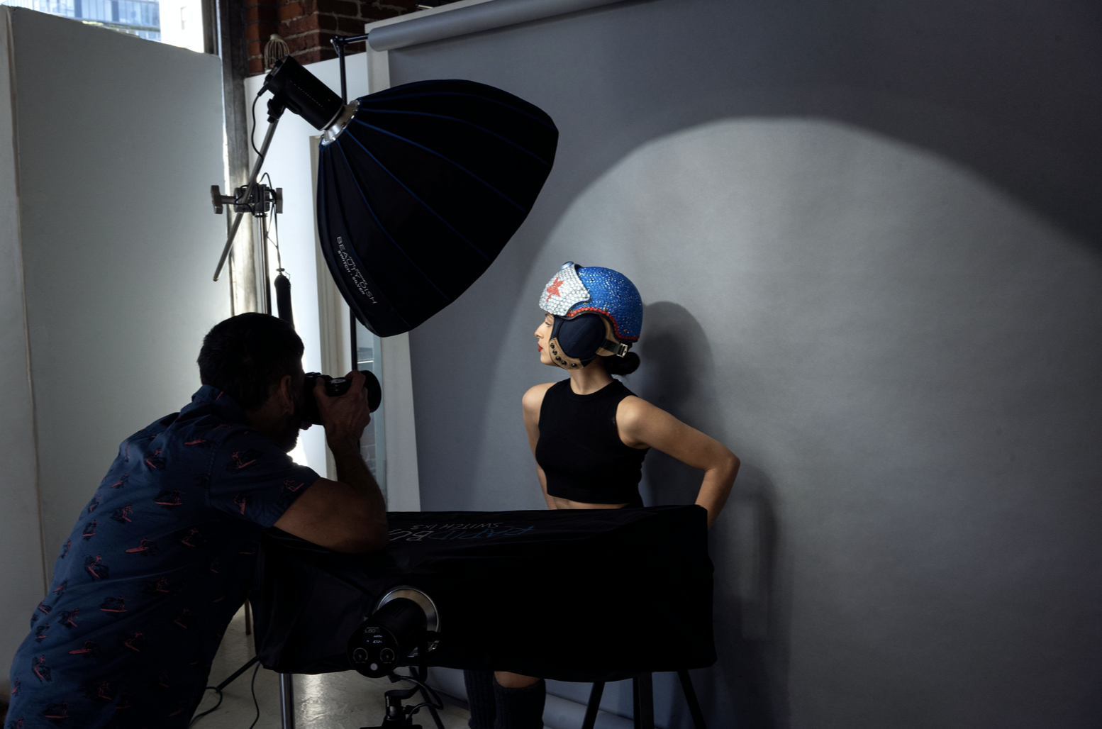 Behind the Scenes Two Light Setup L60-B COB Behind the Scenes Two Light Setup L60-B COB