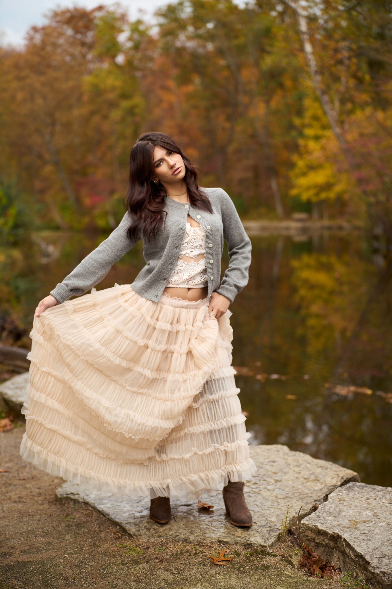 Final photo using Westcott FJ250 and 36-inch Rapid Box Beauty Dish Switch for balanced flash and ambient light .