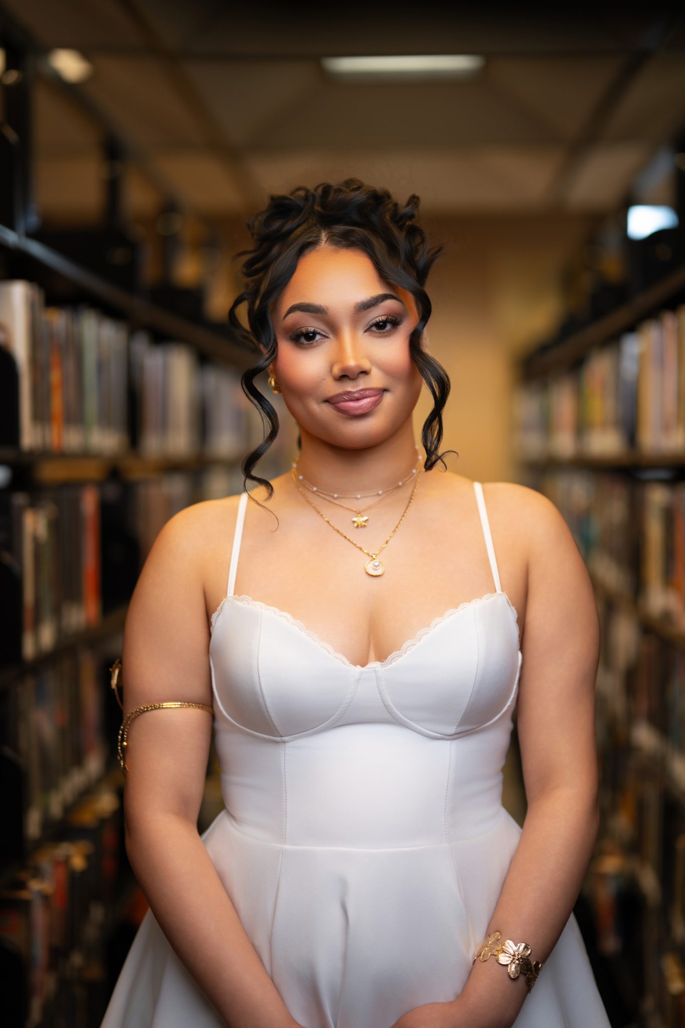 Flash added with the Westcott FJ250 brightens the subject with soft natural looking light.