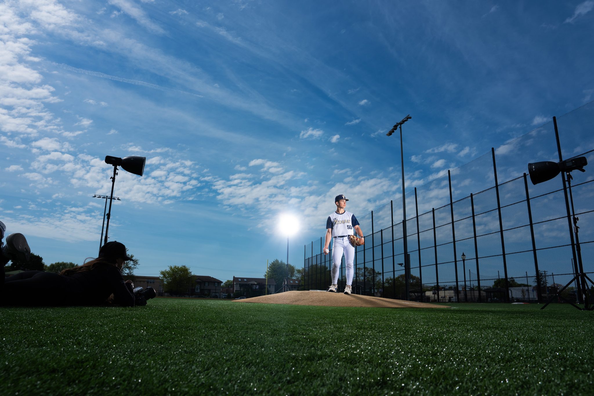 Behind the scenes with the FJ800, FJ400 II rim lights, and Long Throw Reflectors.