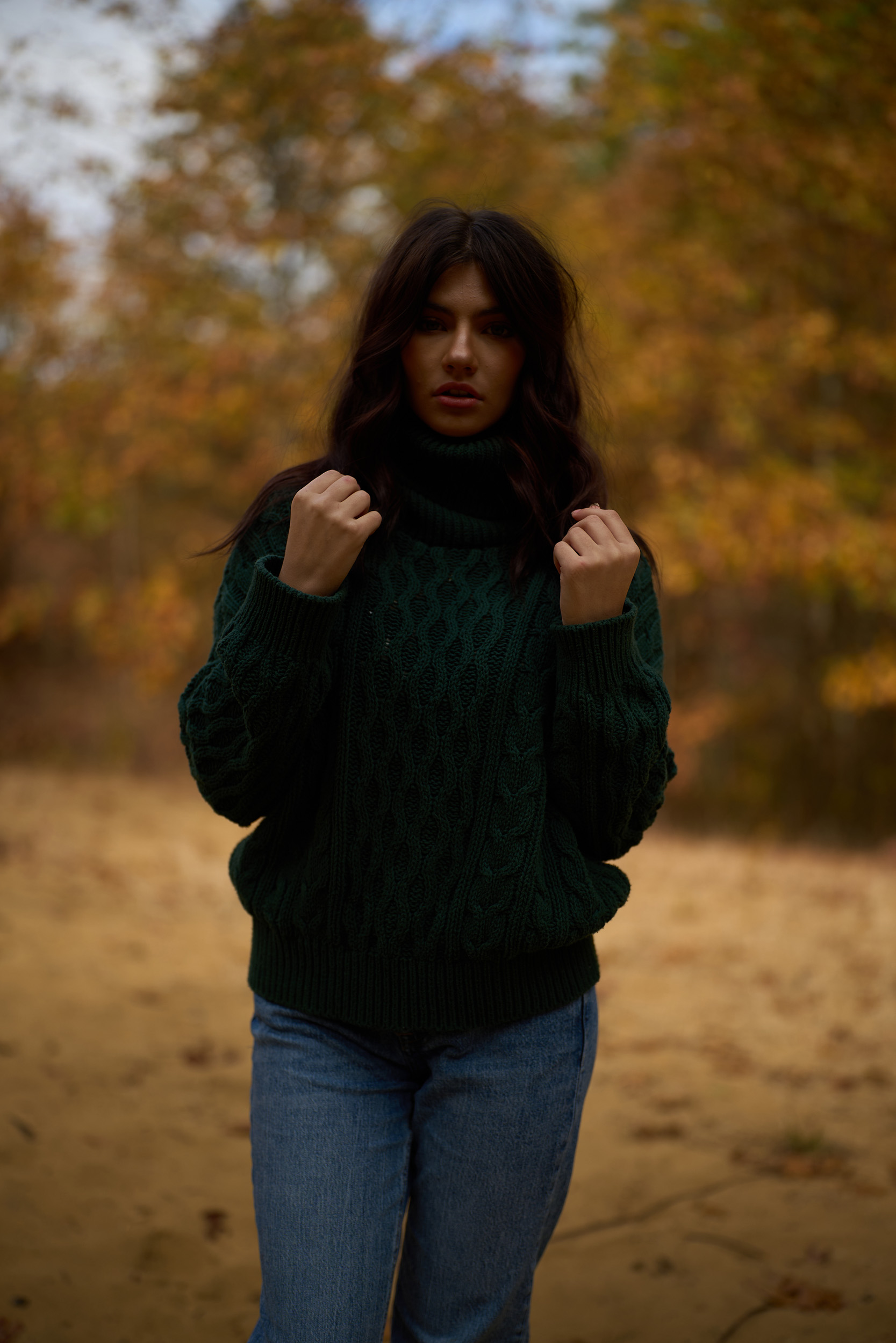 Before: Natural light only, showing harsh midday sun and uneven highlights without flash control.