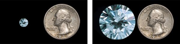 Cary Wolinsky and Bob Caputo Diamond Coin