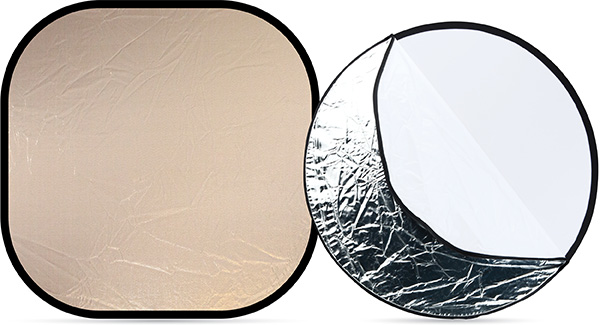 Illuminator Collapsible 2-in-1 Gold/White Bounce Reflector (22)