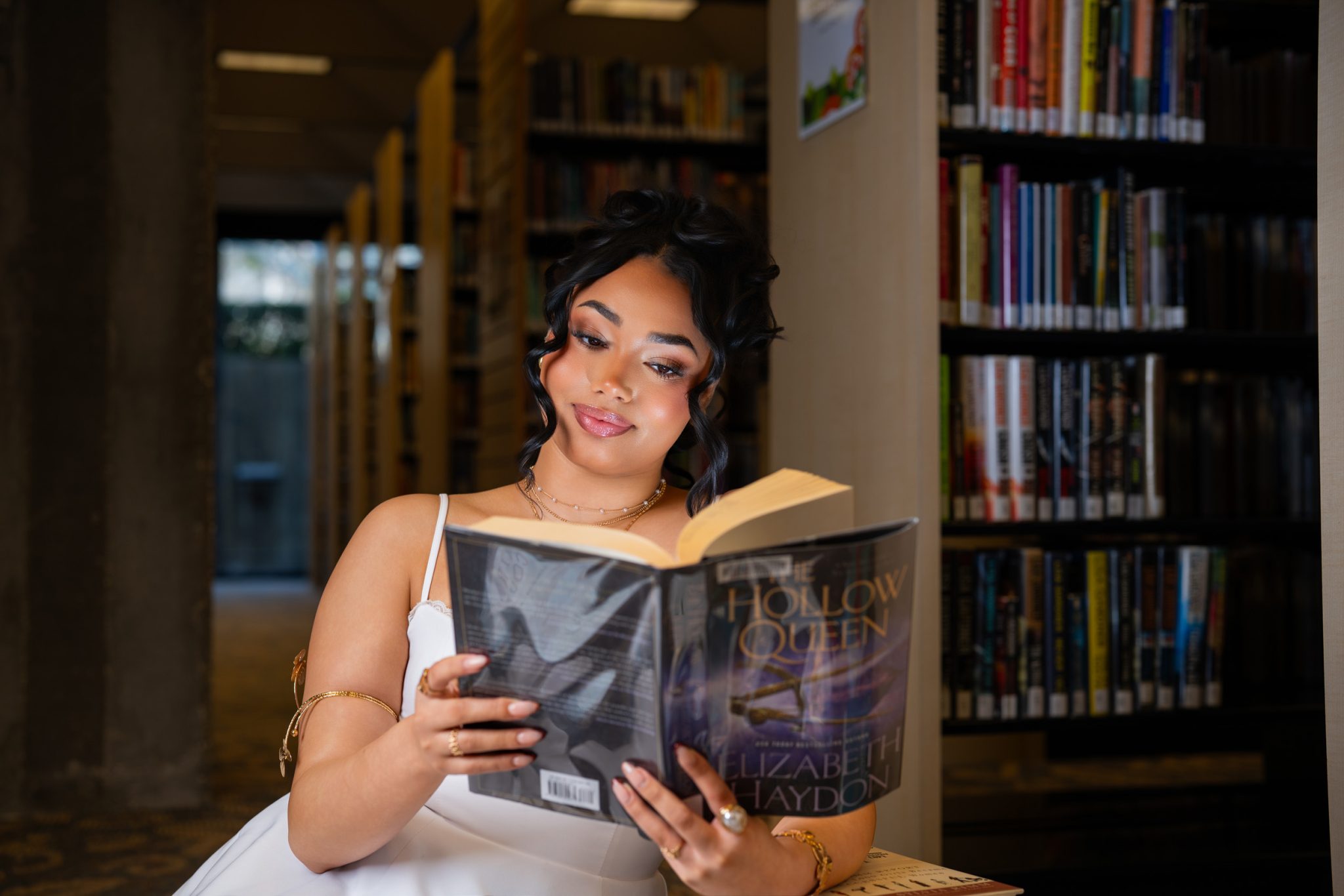 Westcott S18 Mini Flash added to create a glowing book effect.