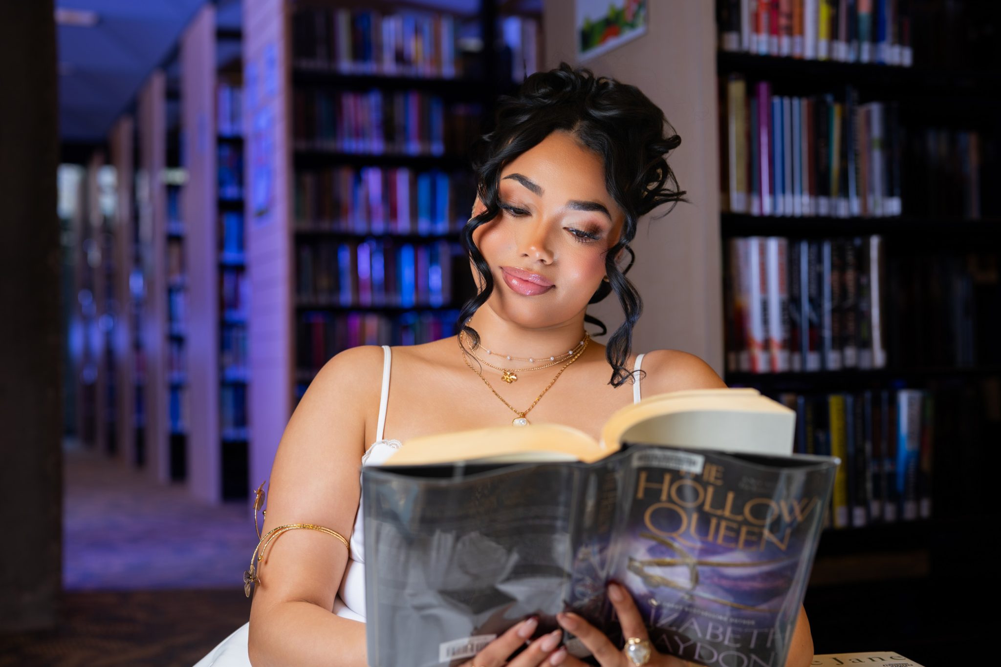 All lights combined for a cinematic look.