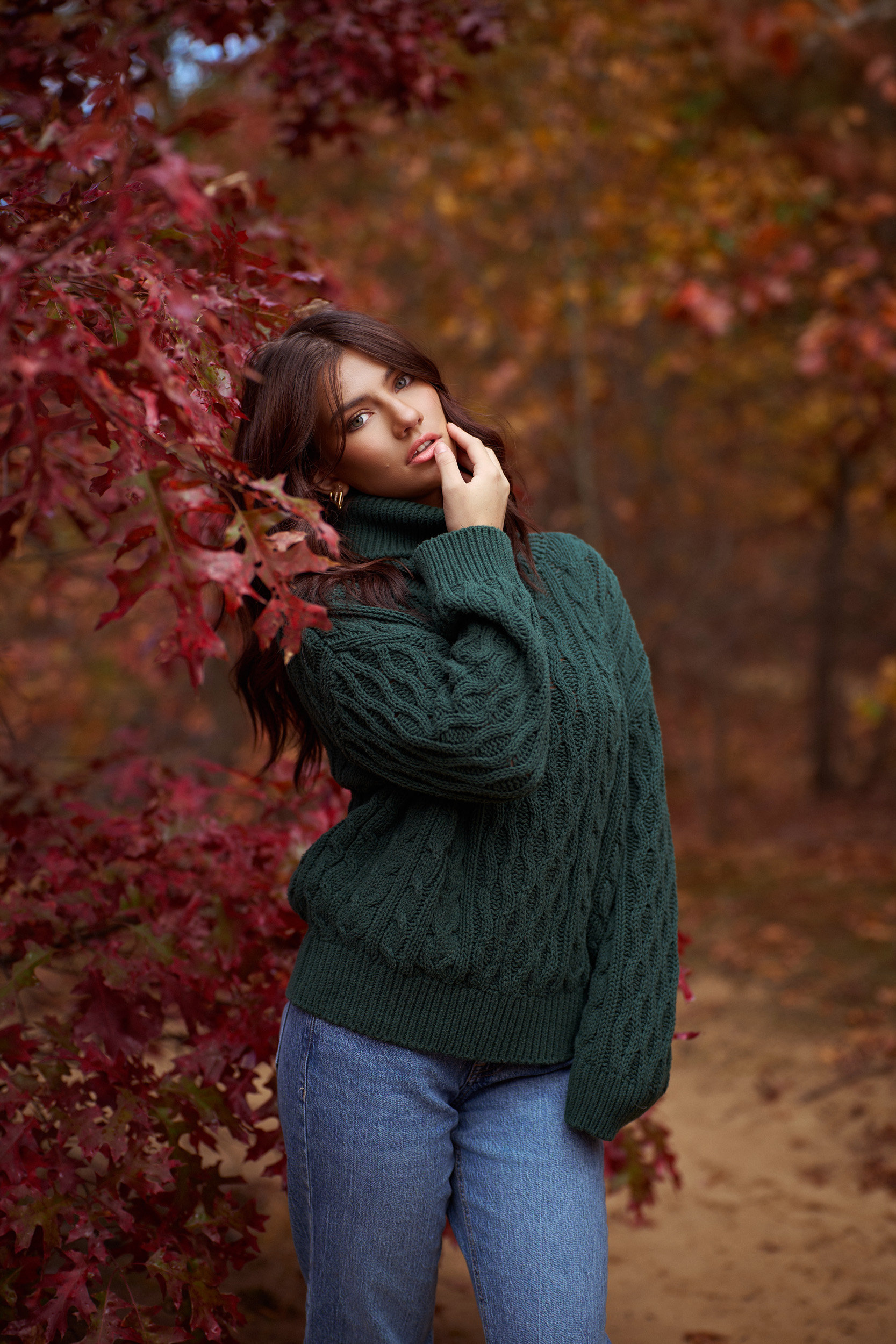 Outdoor portrait balanced with the FJ250 strobe and Manny Ortiz Beauty Dish for a natural-looking shot.
